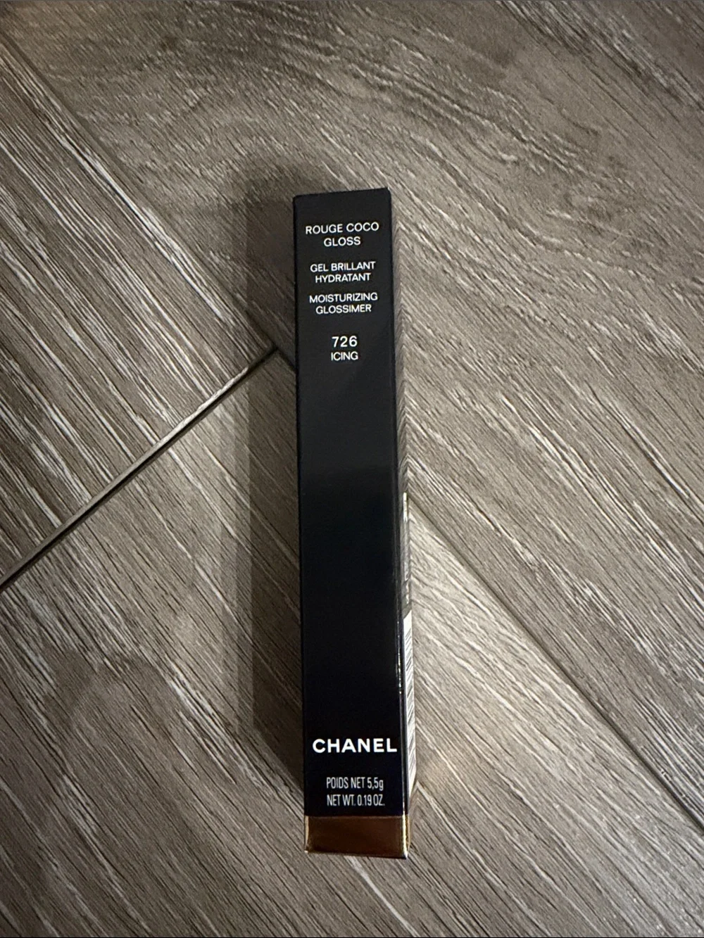 CHANEL Rouge Coco Gloss 726 Icing - New